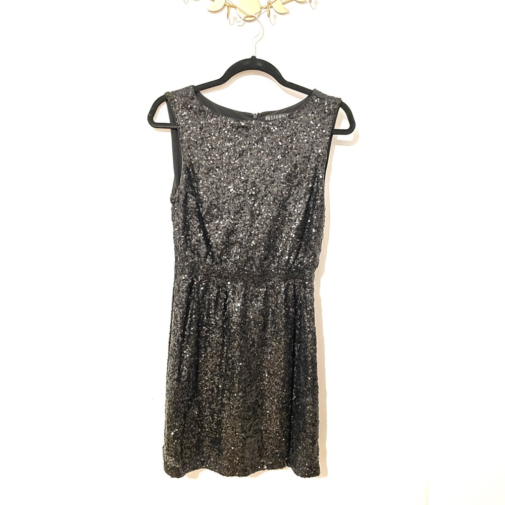 Potter’s Pot Sequin Black Mini Dress